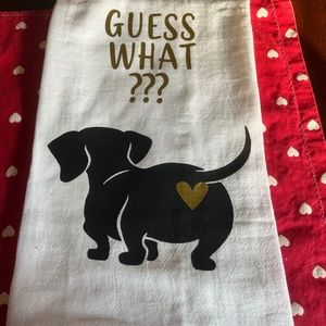 Dachshund Dishtowel